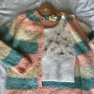 Vintage cardigan/shell.